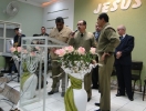 Pr Wolff ministra em culto de militares em Porto Belo-SC