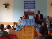 Missionário respaldado pela UMESC