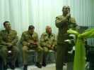 Culto com participação de vários militares na cidade de Guaramirim