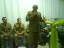 Culto com participação de vários militares na cidade de Guaramirim