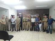2ª Cia de Sombrio recebe Bíblia Sagrada