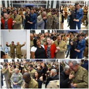 Muitas vidas edificadas no Congresso de Militares em Garuga