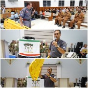 Muitas vidas edificadas no Congresso de Militares em Garuga