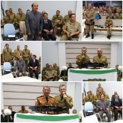 Muitas vidas edificadas no Congresso de Militares em Garuga