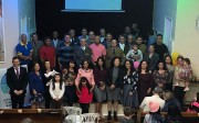 Militares no culto do GRUMESJ