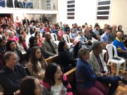 Militares no culto do GRUMESJ