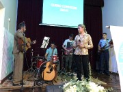 Militares no culto do GRUMESJ