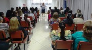 Mulheres no mover do espirito santo
