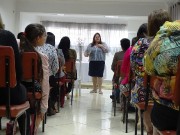 Mulheres no mover do espirito santo