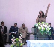 Igreja Assembléia de Deus de Ascurra recebe militares da UMESC