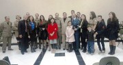 Igreja Assembléia de Deus de Ascurra recebe militares da UMESC