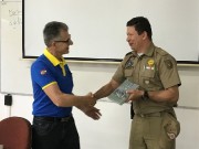 Bíblia do militar no 5º BPM - Tubarão
