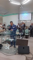 Mais um maravilhoso culto na sede de Biguaçu