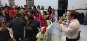 Culto repleto das Bençãos do Senhor