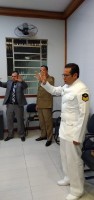 Biguaçu com vários militares 