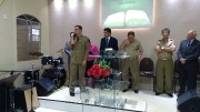 Estava uma benção o culto de militares 