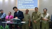 Estava uma benção o culto de militares 