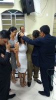 Estava uma benção o culto de militares 