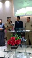 Estava uma benção o culto de militares 