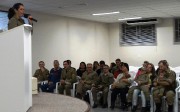 Igreja Vida Plena de Brusque recebe militares da UMESC