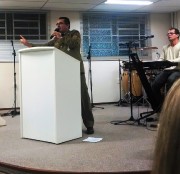 Igreja Vida Plena de Brusque recebe militares da UMESC