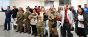 Igreja Vida Plena de Brusque recebe militares da UMESC
