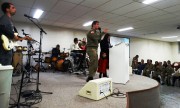 Igreja Vida Plena de Brusque recebe militares da UMESC