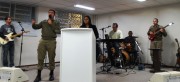 Igreja Vida Plena de Brusque recebe militares da UMESC