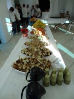 Um suculento café servido aos Militares