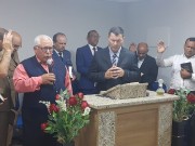 Reunião de militares em adoração a Deus 