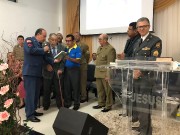 Integrante da FEB esteve presente 