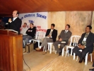 Militares de Garuva participam de campanha evangelística.