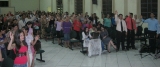 Bênçãos no culto de Militares em Cel Vivida-PR