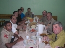 Bênçãos no culto de Militares em Cel Vivida-PR