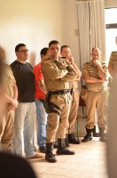 Comando realiza oração em CHAPECÓ-SC