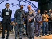 Entrega de medalhas aos militares e civis