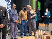 Entrega de medalhas aos militares e civis