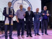 Entrega de medalhas aos militares e civis
