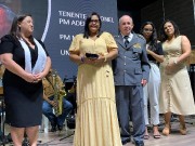 Entrega de medalhas aos militares e civis