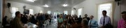 Igreja lotada e mais ainda do Poder de Deus