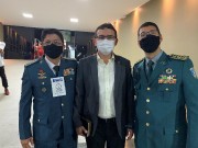 Militares avante na obra