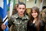 Militares participantes do Congresso da UMESC
