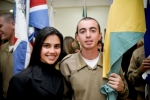 Militares participantes do Congresso da UMESC