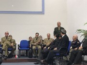 IEAD sede de Indaial com os militares