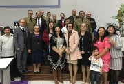 IEAD sede de Indaial com os militares