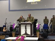 Culto de militares na cidade de Indaial - SC