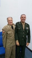 IEAD sede de Indaial com os militares