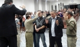Três vidas para Jesus em Culto de Militares em BC