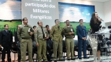 Três vidas para Jesus em Culto de Militares em BC