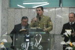 Culto realizado dia 25 de agosto de 2013